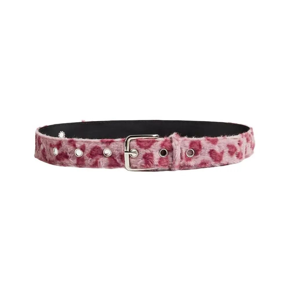 Koreanischer Stil Leopardendruck Gürtel Harajuku Hosen Dekoration Jeans Bund Kleidung Zubehör