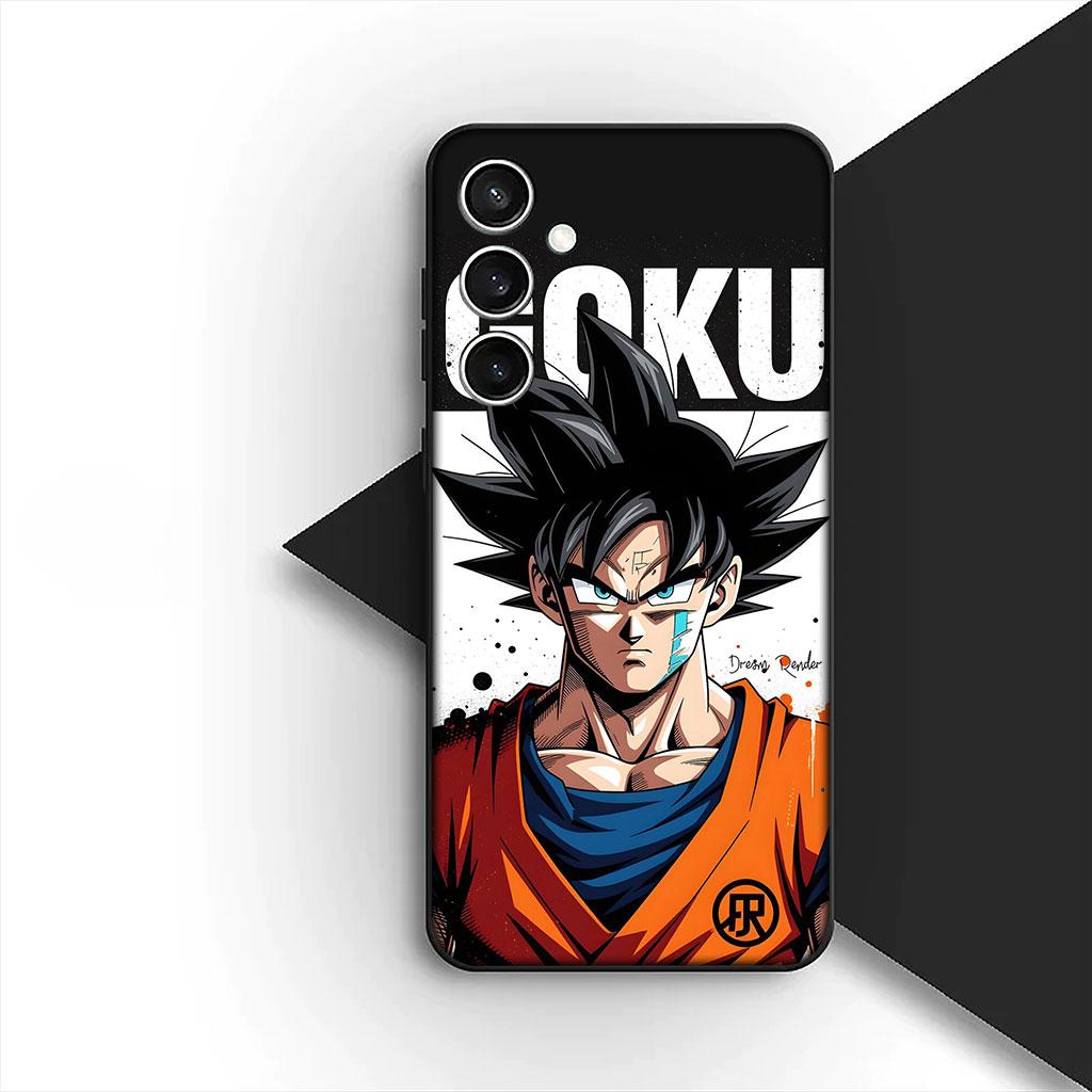 Cover for Samsung Galaxy S22 S21 S20 FE Ultra Plus A07 A17 A15 A16 A25 A57 A37 Case Dragons Gokus Balls DragonBalls Vegeta Z