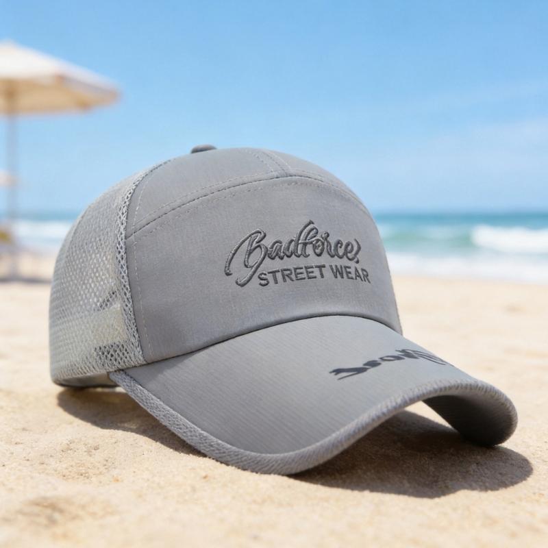 Stylish Letter Print Baseball Cap With Adjustable Strap And Sun Protections Breathable Outdoor Hat For Men Women