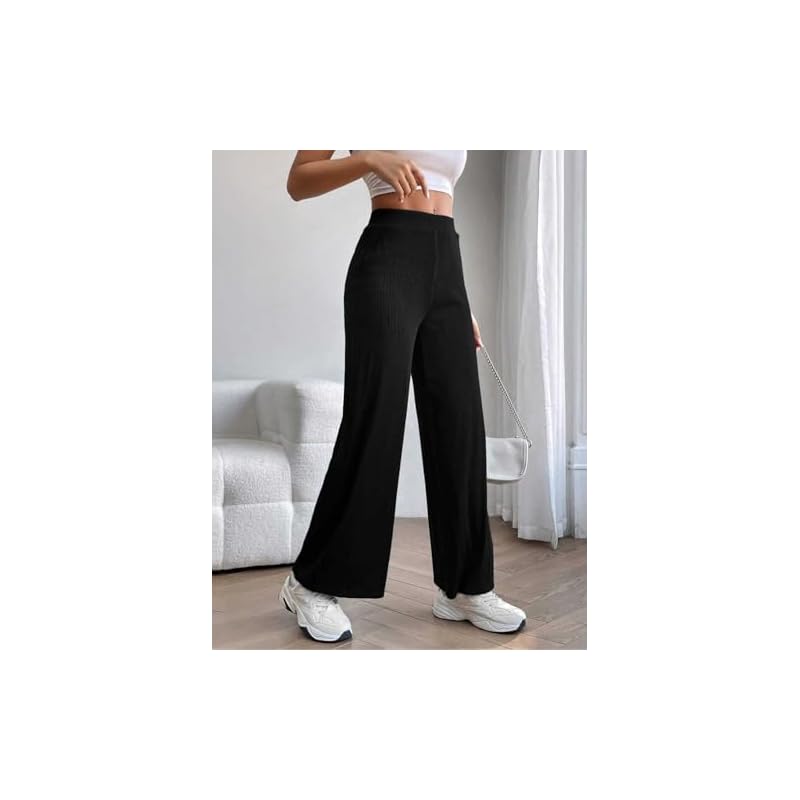 GRECIILOOKS Trouser for Women (GL-TR954-2XL-BLACK)