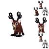 Elk Owl 99nights Terror Game Plush Doll For Collectors Gift And Horror Theme Decor