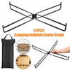 Multifunctional Camping Foldable Cooler Stand Folding Cooler Stand Frame for Camping/BBQ/Fishing Outdoor