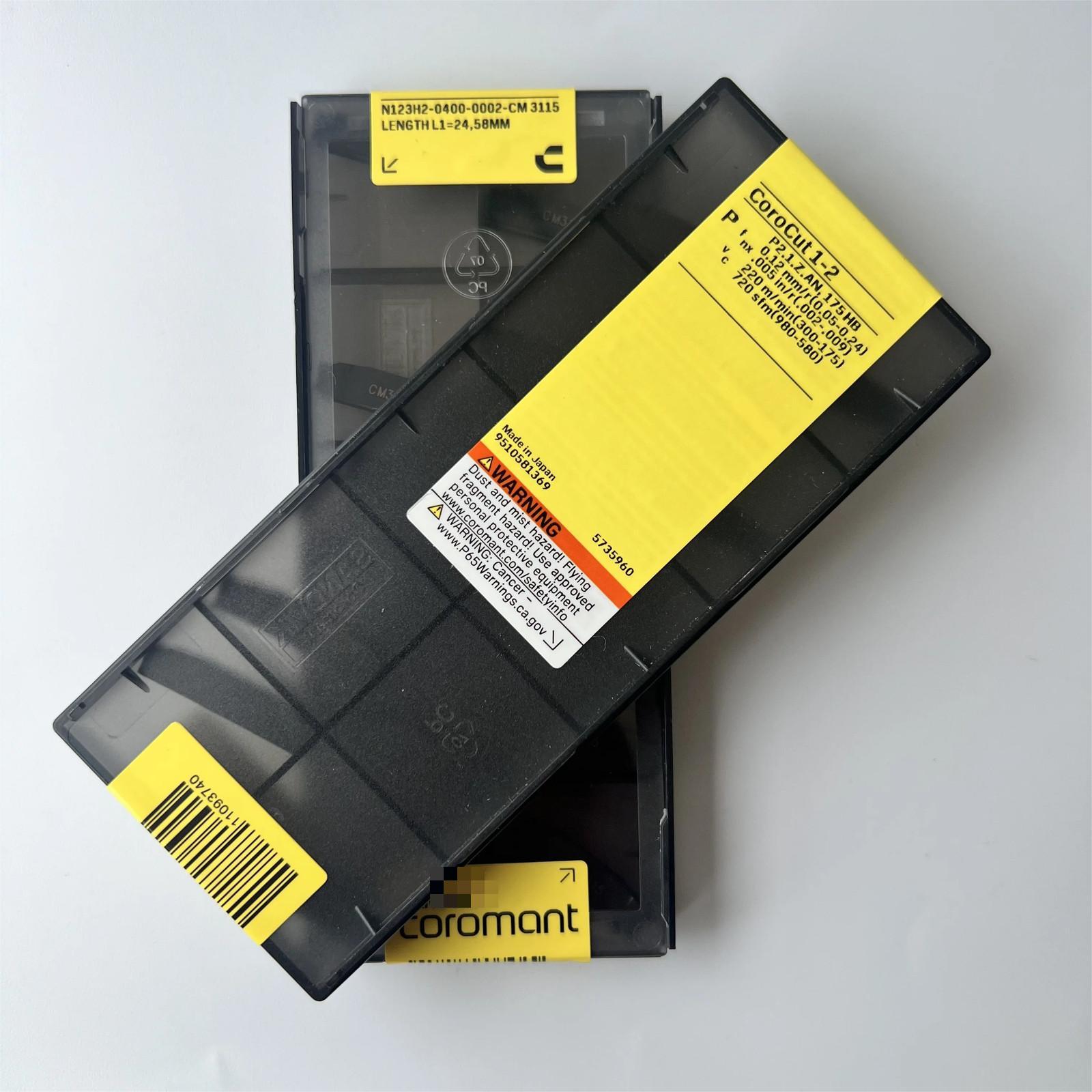 

N123H2-0400-0002-CM 3115 / Industrial indexable Carbide Inserts 10 Pcs