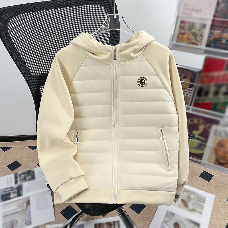High-Quality Letter Print Hooded Zip-Up Cotton