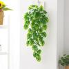 69-Mesh Turtle Back Leaf Artificial Flower Vine Wall Hanging Decoration