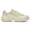 Fila Oakmont 2 Mesh Fabric Synthetic Leather TPU Leather Retro Sports Low-Top Lifestyle Shoes Women Sneaker Beige F12W232133FAG