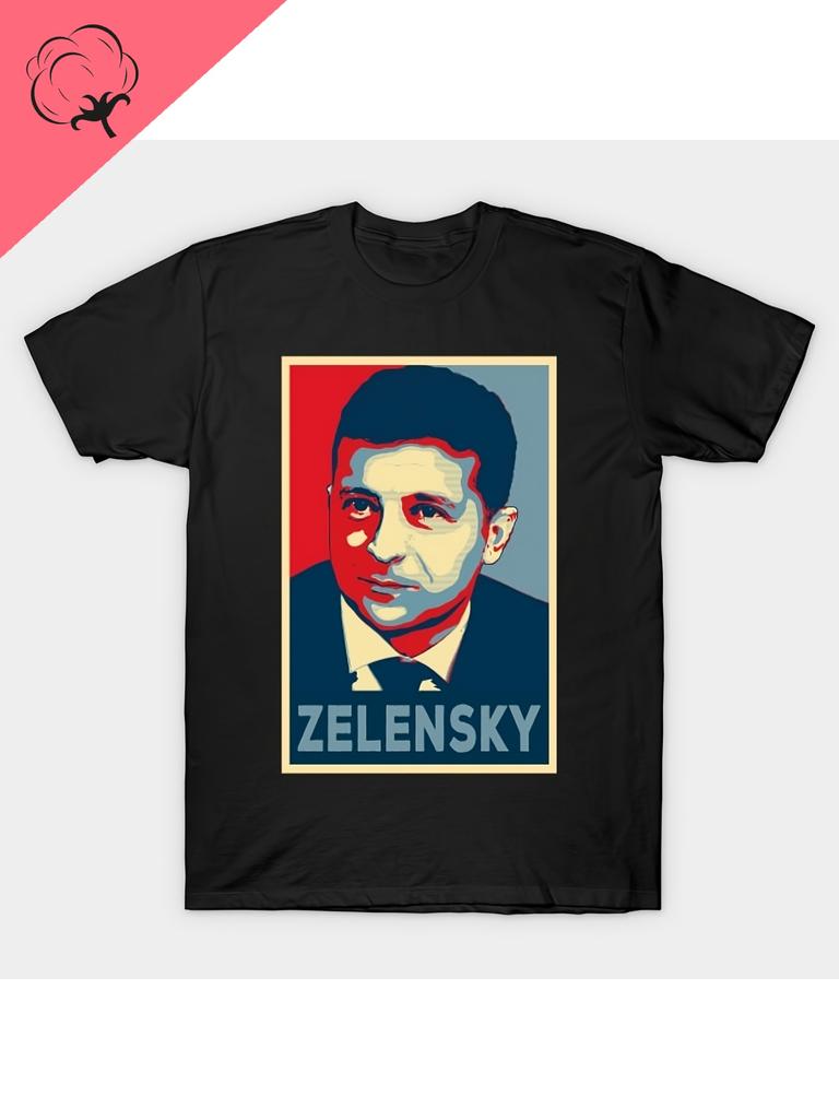 Volodymyr Zelensky Ukrainian President Tshirt Comfortable Cotton Boutique Unisexs Round Neck Short Sleeves Tshirt