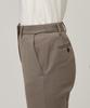 MUSINSA STANDARD WOMAN Women'S Heavyweight Fleece-Lined Slim Straight Hidden Elastic Waist Slacks [Dusty Beige]