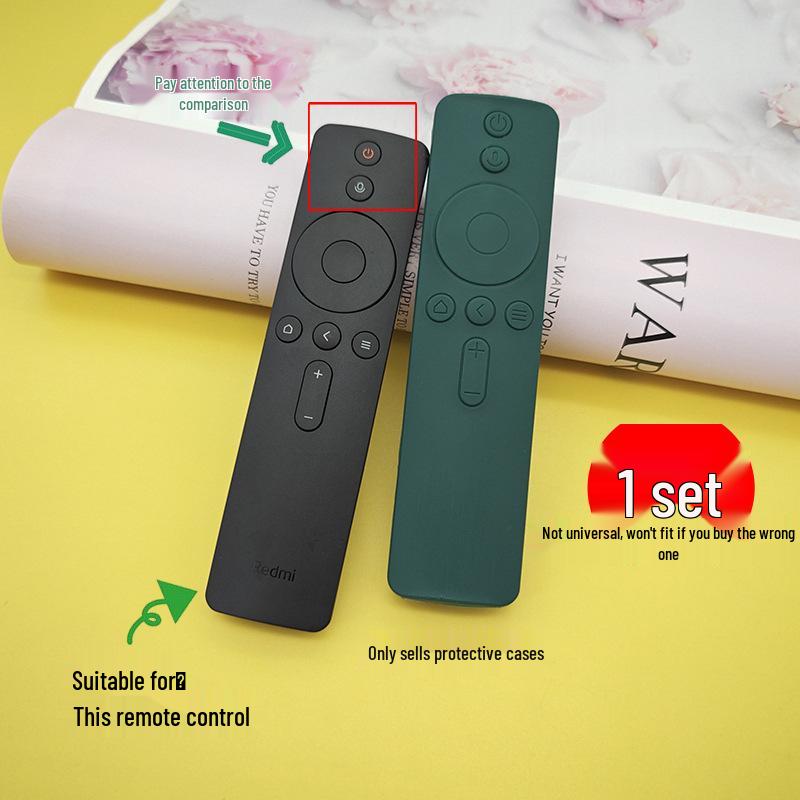 Xiaomi Voice Remote Protective Case for 4A/4X/4th Gen TV Box - Enhanced Silicone Sleeve, Multi-color