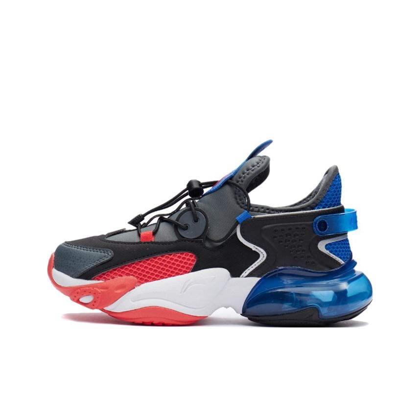 

Li-Ning Амортизирующие Нескользящие Износостойкие Кроссовки с низким верхом Детские кроссовки Черные YKCR114-3 31