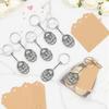 24Pcs Guardian Angel Keychain, Key Ring Baptism Pendant Keychain Gift Light Weight Alloy Decoration With Thank You Tag