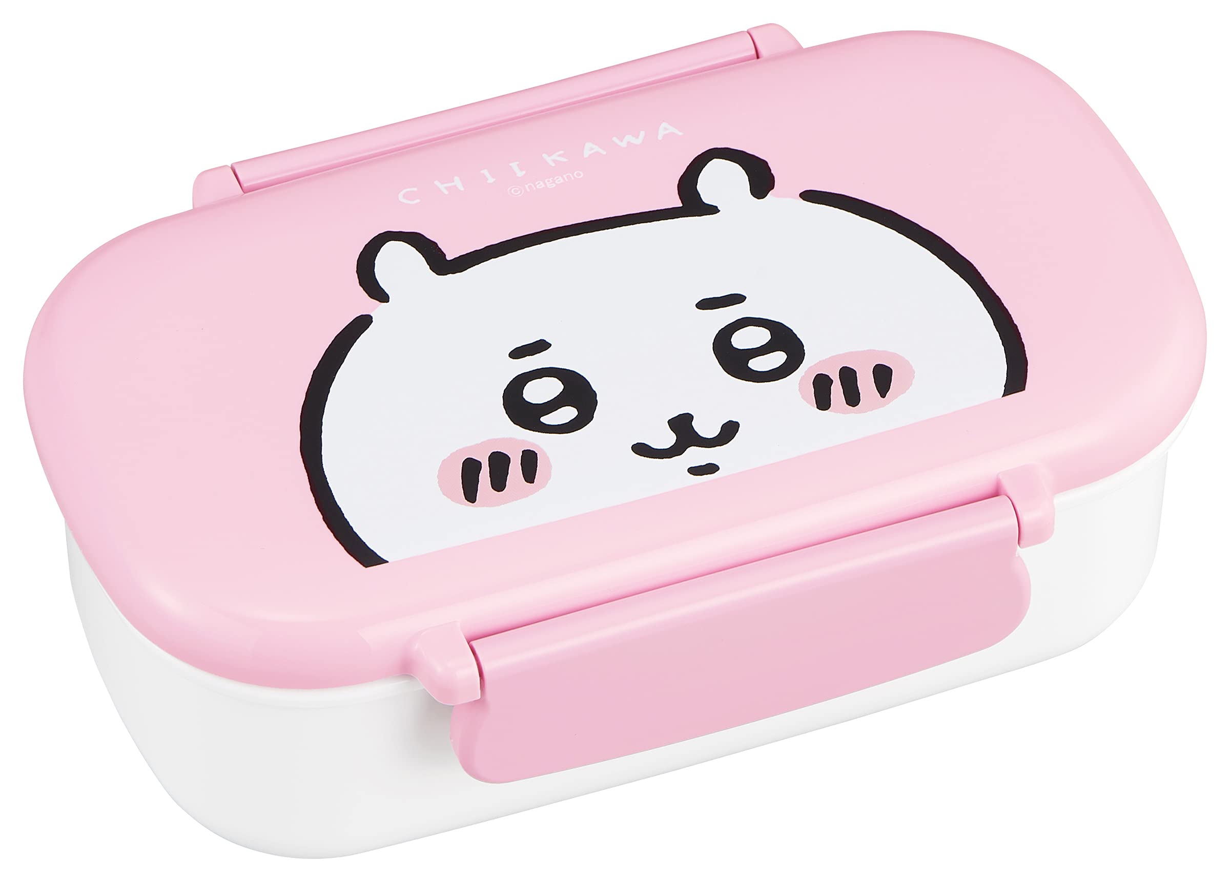 

OSK Bento Box Lunch Box Chikawa 450ml [Includes core/can be microwaved by removing the lid] Made in Japan Dishwasher safe PCR-9 Pink