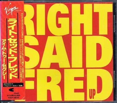 

CD RIGHT SAID FRED - Up VJCP28110 Charisma 1992 Япония Танцевальная и Электронная Музыка Б/У
