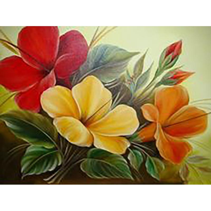 5D DIY Diamond Painting Flower Cross Stitch Kit Full Round Drill Embroidery Mosaic Art Rhinestones Home Decor Wall Art Gift