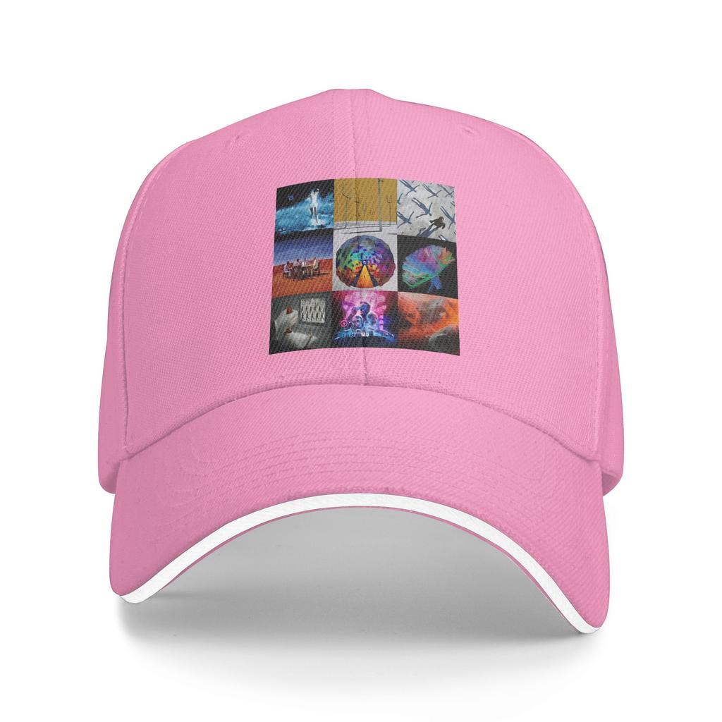 Casual Baseball Cap Muse Minimalist Discography Collage  Outdoor Sport Trucker Hat For Unisex High Quality Fashion Baseball Caps
