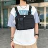 Large Capacity Man' S Vest Bag Oxford Cloth Message Crossbody Pouch Double Shoulder Chest Bag  Male