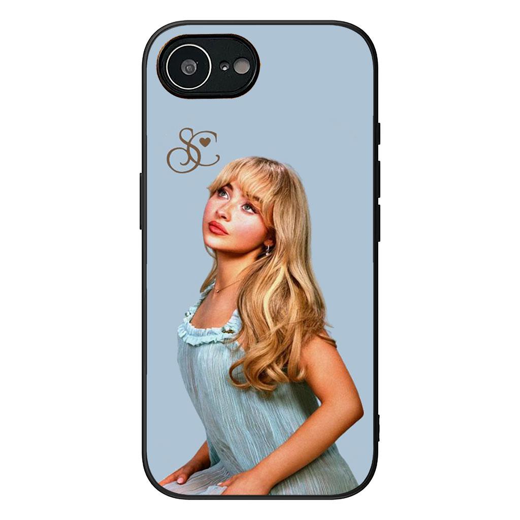 Sabrina Sc Carpenter Phone Cover for Apple iPhone 16 15 14 Plus 13 12 Mini 17 Pro Max + ProMax 16E Air Case
