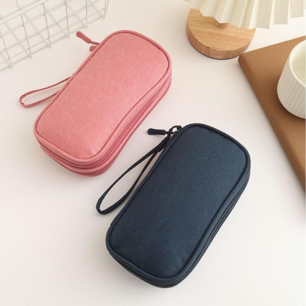Portable Digital Accessories Organizer - Multifunctional Storage Pouch for Cables, Power Banks, Earphones, and USB Drives