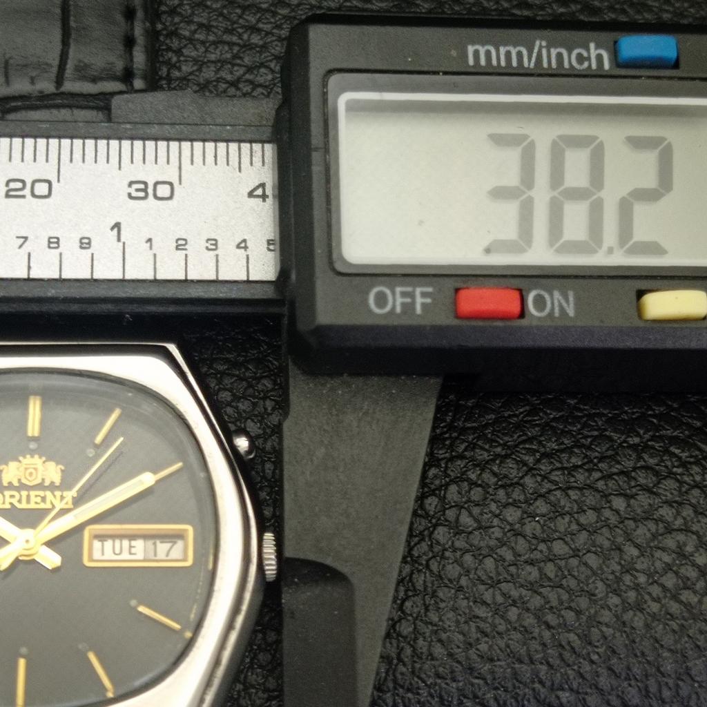 Orient CRYSTAL AUTOMATIC VINTAGE JAPONIA 46941 CEAS MENS CADRAN ORIGINAL a703384-1 R213b-a703384