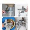 Bathroom Adjustable Wrench, 6-68mm Mini Adjustable Wrench, Multifunctional Aluminum Wrench, Bathroom Pipe Nut Removal Tool