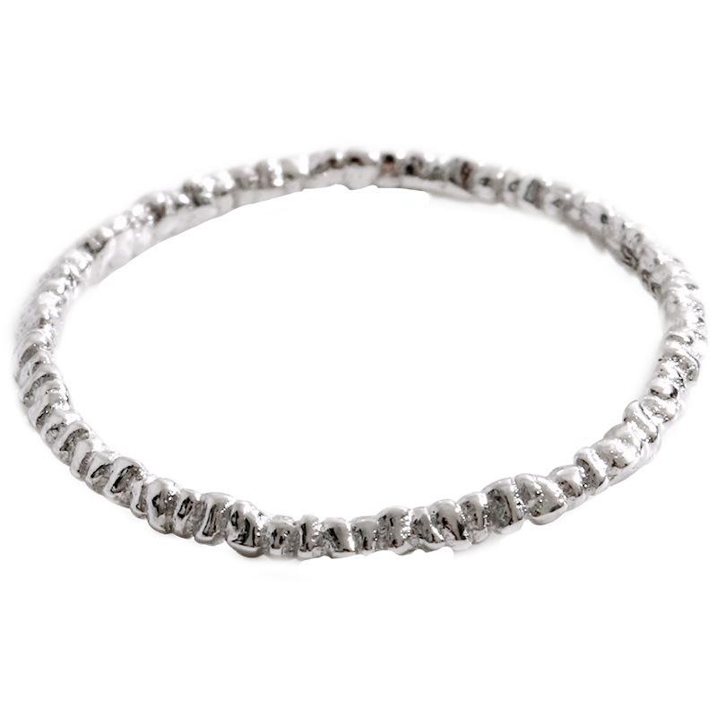 Unique Silver 925 Open Ring Featuring Retro Roman Numerals Perfect For Stylish Women