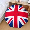 Vereinigtes Königreich Nationalflagge Union Jack Aufdruck Automatischer Faltregenschirm Wasserdicht Winddicht Kompakter Reise-Regenschirm