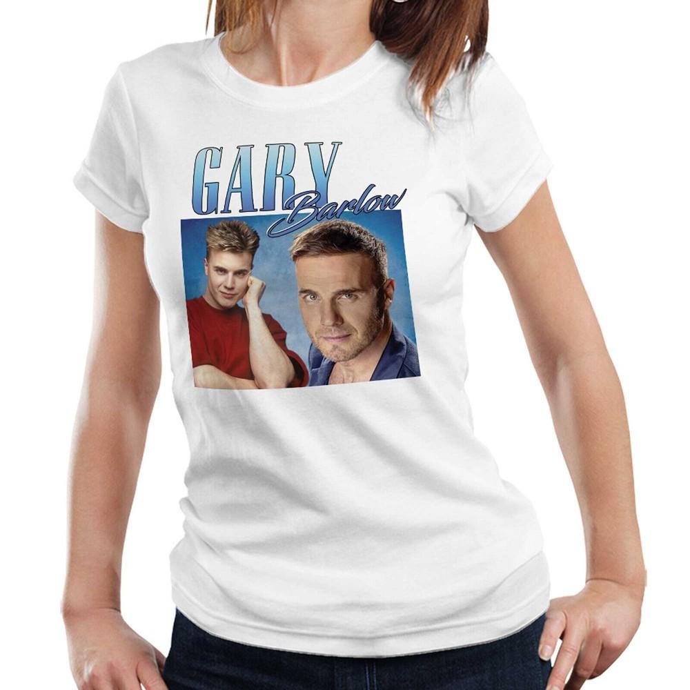 Женская футболка Gary Barlow полуприлегающая Унисекс 2XL