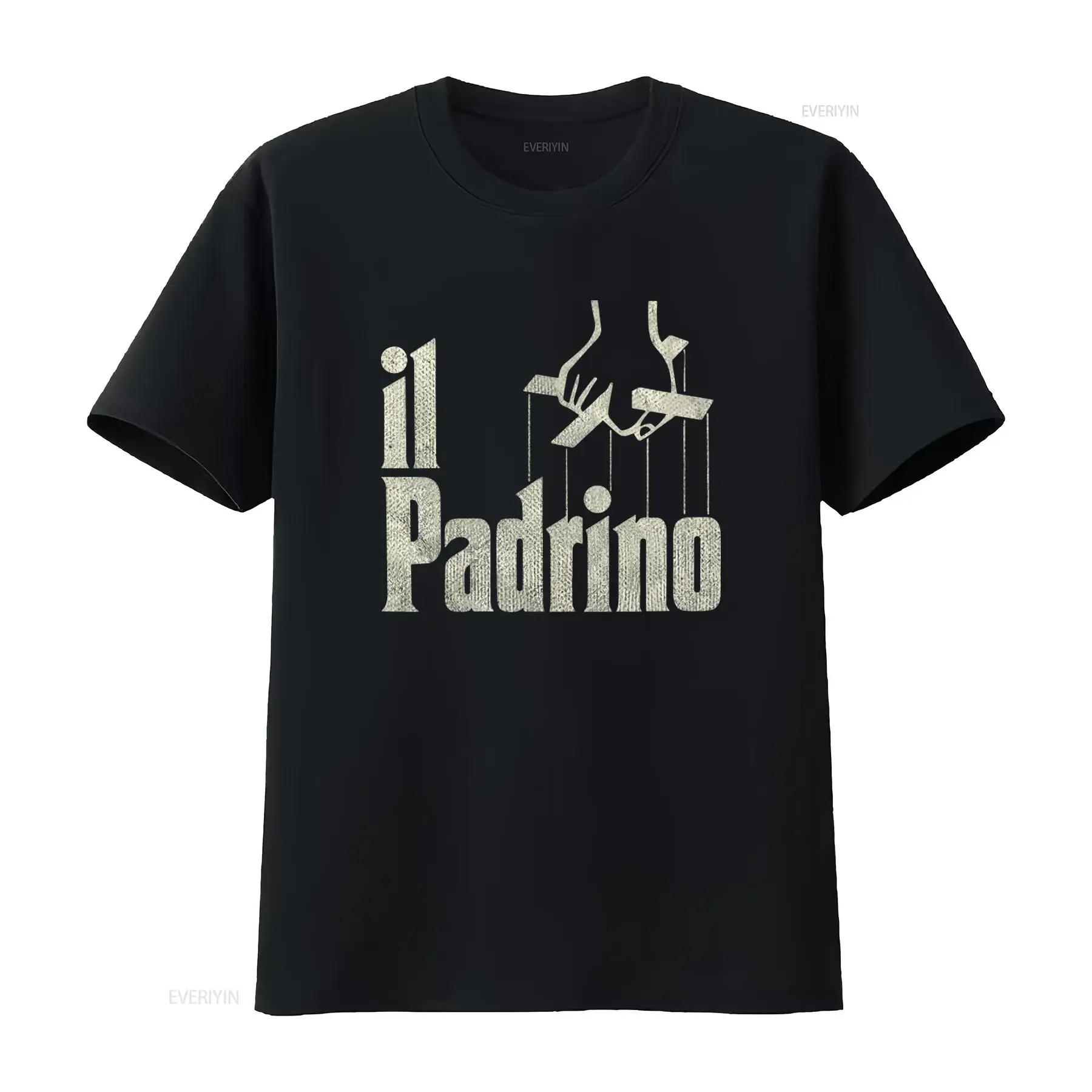 

The Godfather Il Movie T Shirt Unique Design High Quality Fabric vintage Washed Slightly homme Soft designer clothes fashion S разноцветный