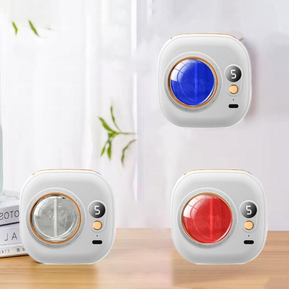 

5 Gears Diffuse Aromatherapy Machine with Display Air Purifier Home Bathroom білий