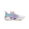 Li Ning Cloud V2 Comfortable Non-Slip Wear-Resistant Breathable Low-Top Kids Running Shoes Kids sneaker Purple Blue White YKFU060-6