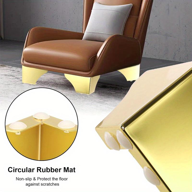 4 Stück Möbelbein Zubehör Möbelbeine Metalldesign Möbelbeine Ersatz Sofa Couchtisch Schrank TV-Ständer Füße