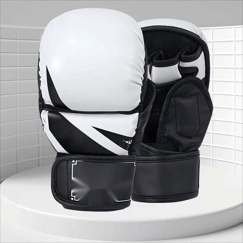 Wangfeng Half-Finger Boxing & Taekwondo Gloves