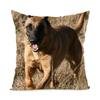 German Shepherd Dog Printing Polyester Pillowcase Home Sofa Office Chair Pillow Cover Decorative Cushion Cover 45X45Cm