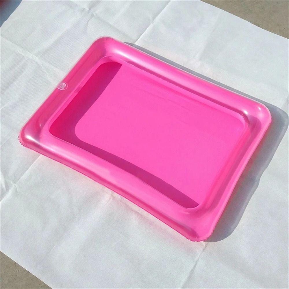 Mobile Table Space Sand Tray Play Sand Floating Tray Kids Toy Inflatable Sand Table Children Toys