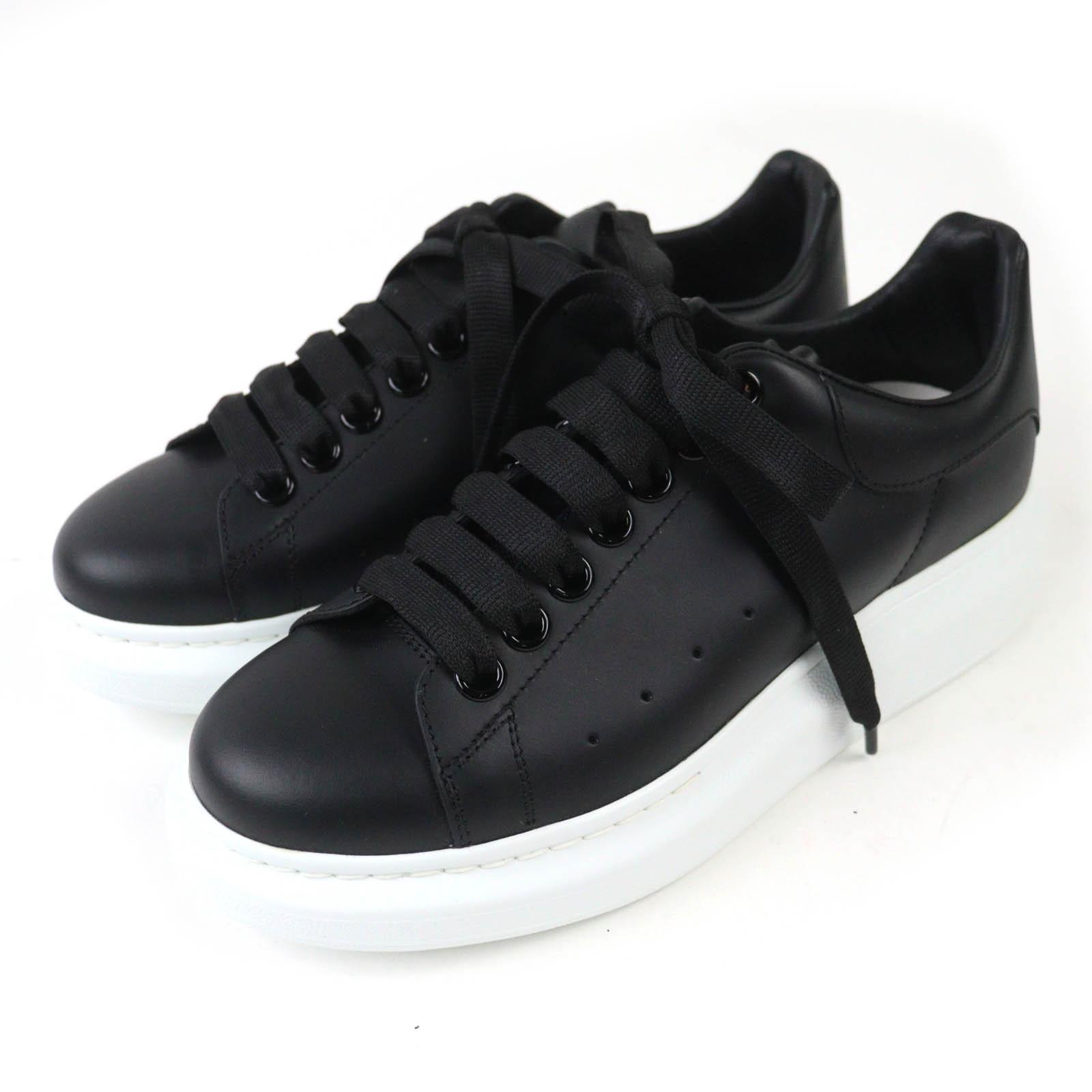 

Pristine Alexander McQueen Low cut sneakers LARRY black leather Women 37 553770 Used