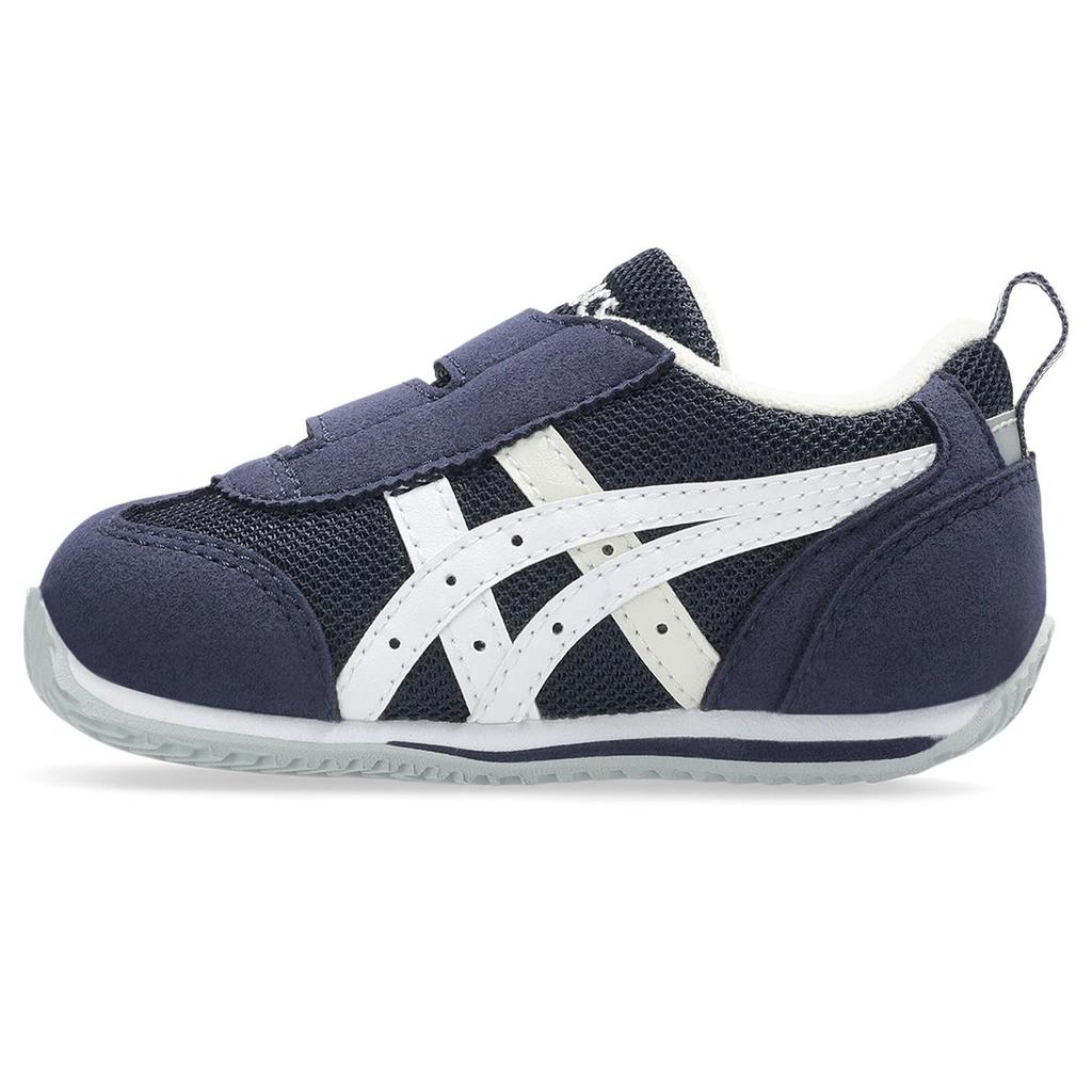Sukusuku Baby Basic Navy Size cm Shoes, Low-Cut, Two-Strap, Blue/White, 235, 15.5