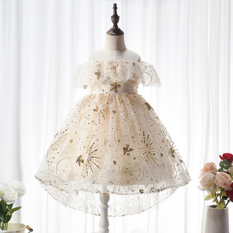 Girls' Wedding & Evening Gown: Princess Birthday Dress & Dance Costume for Children