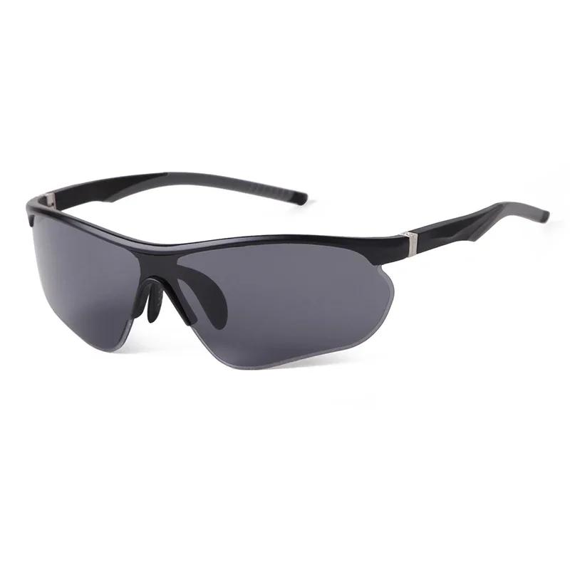 STORY Spring Hinge Sports Sunglasses UV Protection Mirrored Blue for Men Women Outdoor Cycling S3018G