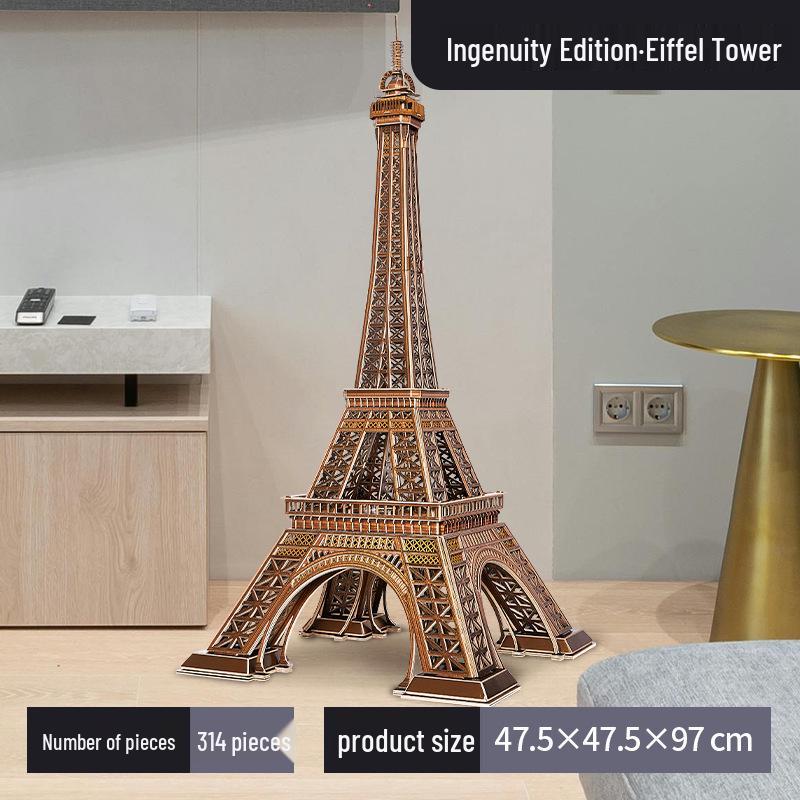 

Эйфелева башня 3D Пазл - Большая модель Домашний декор и Игрушка-подарок