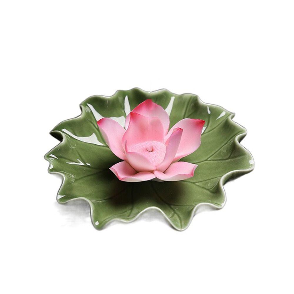 Handicraft Ceramic Incense Insert Holder Heat-resistant Aromatherapy Burner  Yoga
