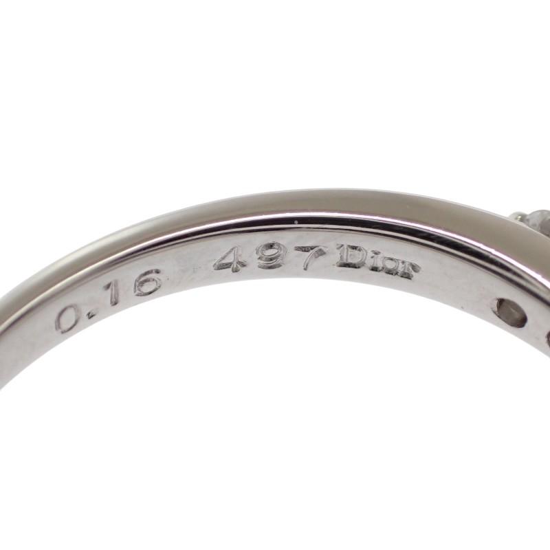 Dior  #12(JP Size) ring Pt950Platinum Women