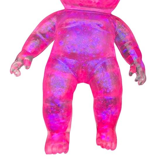 Glitter Babies Stress Relief Toy Slow Rising Anxiety Relieving Mini Baby Squeeze Toy Soft Stretchy Relaxation Stress Ball Fidget Toy