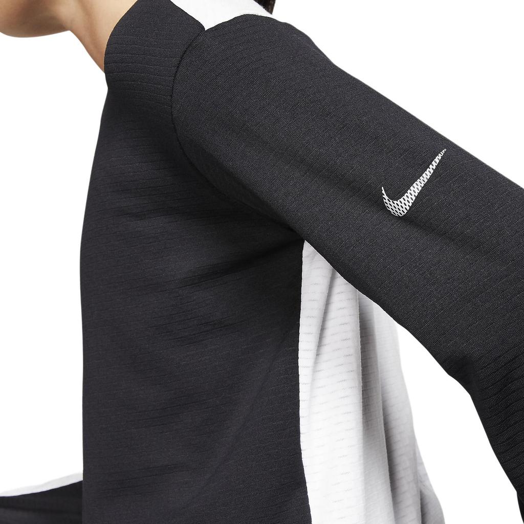 Nike Therma Icon Clash Sport Casual Crew Neck Long Sleeve Knit Sweatshirt Women Sweatshirt Black CJ8065-010