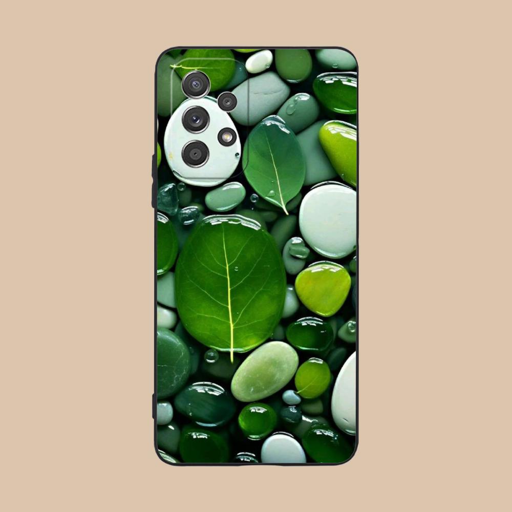 

Aesthetic Stones Mobile Phone Case for Samsung Galaxy A56 55 54 53 52 51 36 35 34 23 16 15 5G Colorful Cover Luxury Cellphones Galaxy A51 5G
