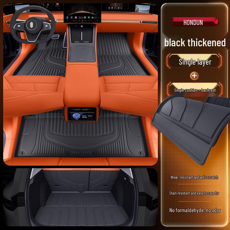 2026 Hongqi S9 TPE Floor Mats: Full Set Interior Carpet for Five Seats