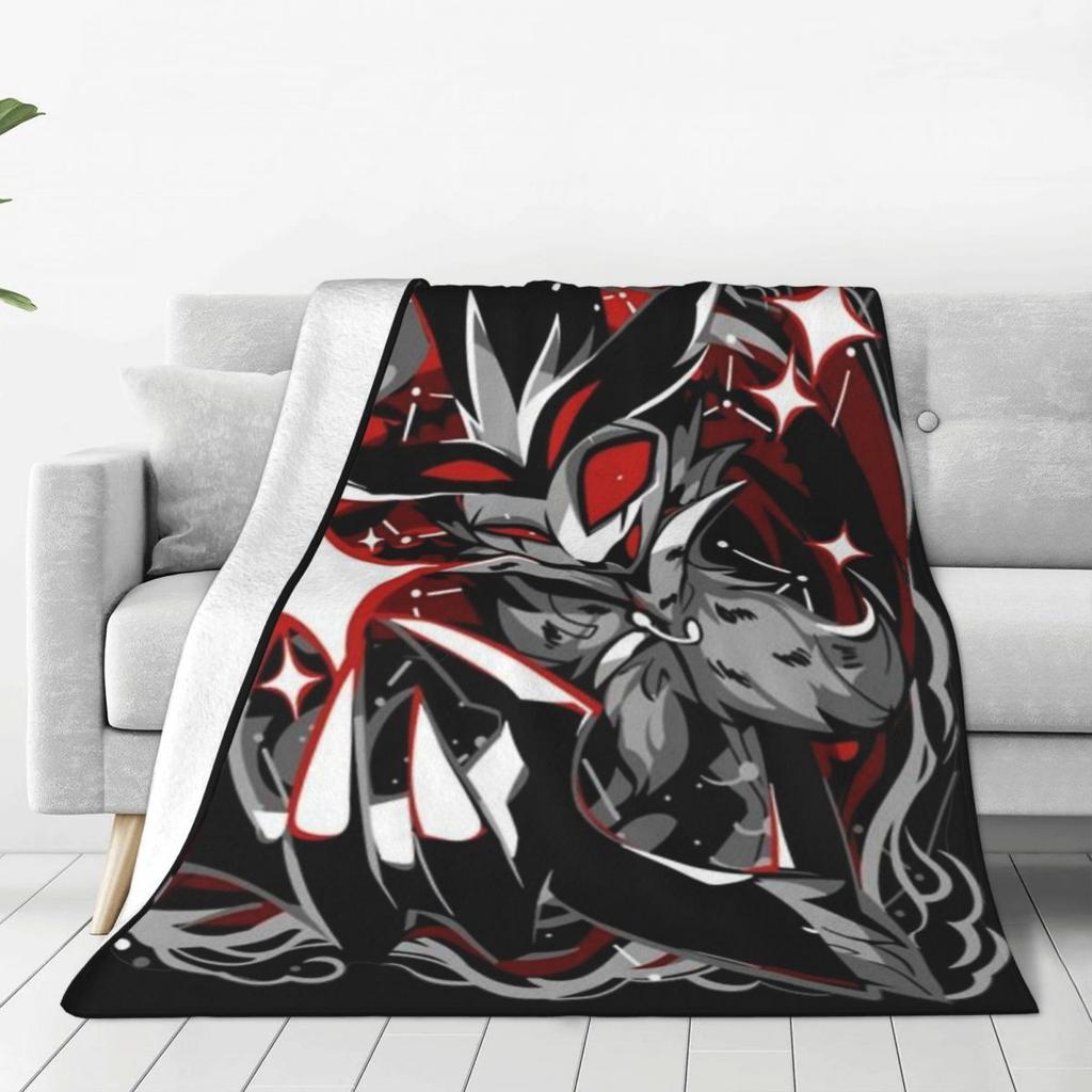 Hazbin Stolas Demon Helluva Boss Blankets Hotels Plush Novelty Soft Throw Blankets for Home Restaurant Spring/Autumn Bedroom
