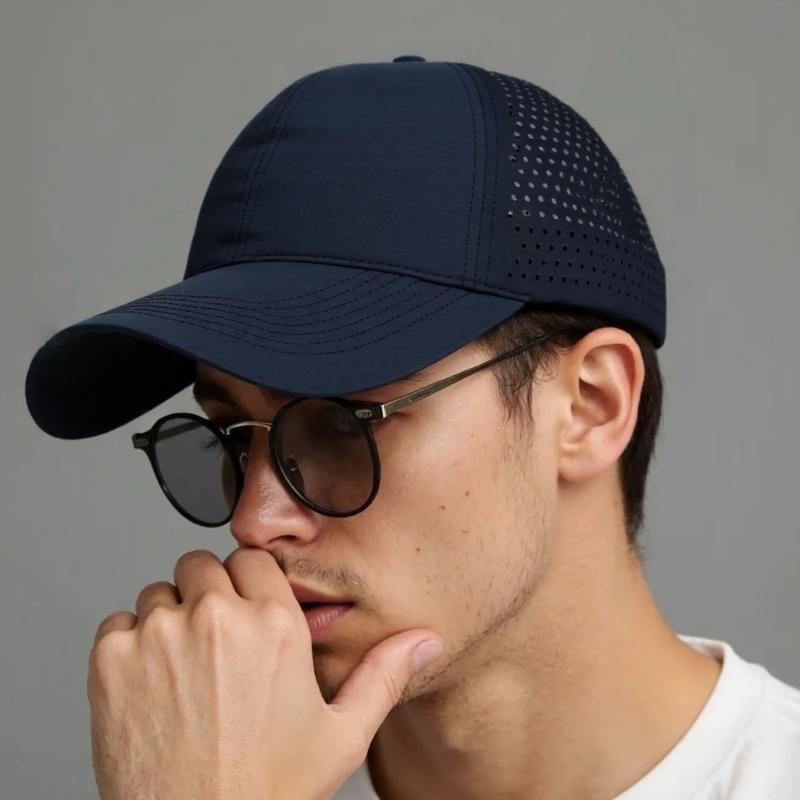 Fast Drying Baseball Cap With Airflow Design Comfortable Snapbacks Hat For Hiking Running Cycling Women Men Unisex