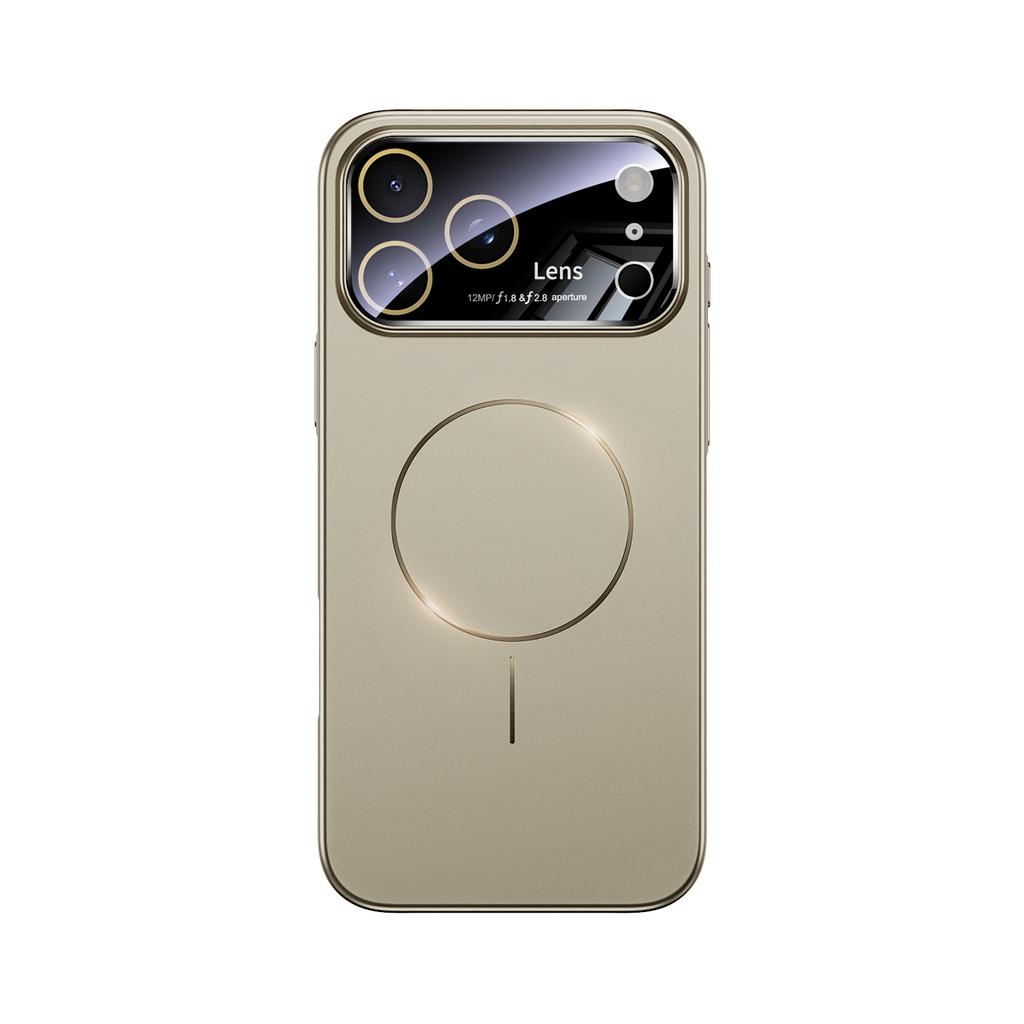 Hard PC Shockproof Protection Case For iPhone 17 Air 17 Pro Magsafe Wireless Charging Solid Color Cover For iPhone 17 Pro Max