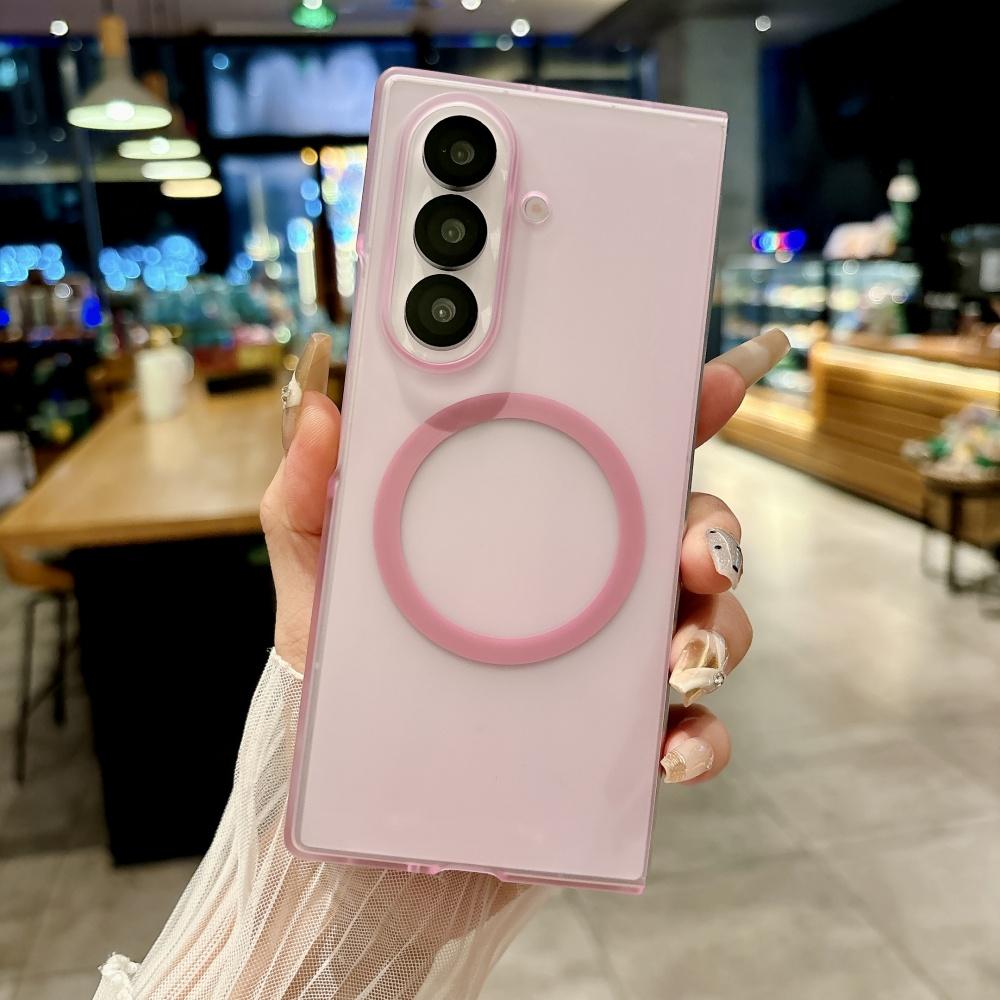 Πολυτελής γυαλισμένη μαγνητική θήκη για Samsung Z Fold 7 Fold 6 Fold 5 Fold 4 Fold 3 λεπτή ασύρματη φόρτιση, αδιάβροχη θήκη