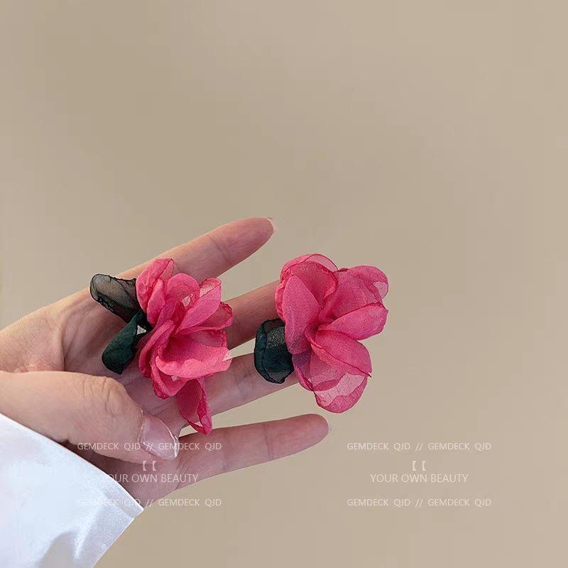 Yellow Petal Tassel Earrings - Bold Beach Vacation Flower Studs for Women, Super Hot & Beautiful Style 2025.